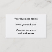 CAR Wash Visitenkarte (Rückseite)