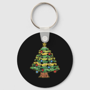 Car Weihnachtsbaum Xmas Frohe Weihnachtswagen Schlüsselanhänger