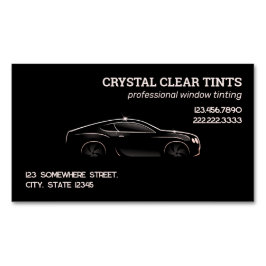 Car Window Magnetische Visitenkarte