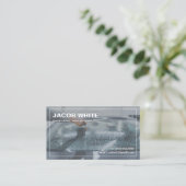 Car Window Visitenkarte (Stehend Vorderseite)