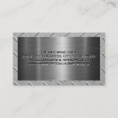 Car Wrench-Logo | Mechanisch Visitenkarte (Rückseite)