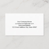 Car Wrenches | Futuristischer Hintergrund Visitenkarte (Rückseite)