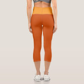 "CARA-CARA" Custom High-Waisted Capri Pants (Rückseite)