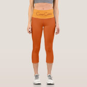 "CARA-CARA" Custom High-Waisted Capri Pants  (Vorderseite)