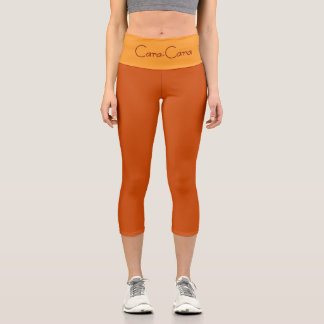 "CARA-CARA"-Hochgeschnittene Capri-Hosen nach Maß Capri Leggings