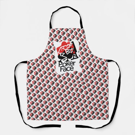 CARA DE POKER / POKER FACE SCHÜRZE (Vorderseite)