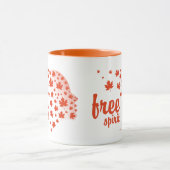 Cara del espíritu libre, otoño tasse (Zentrum)