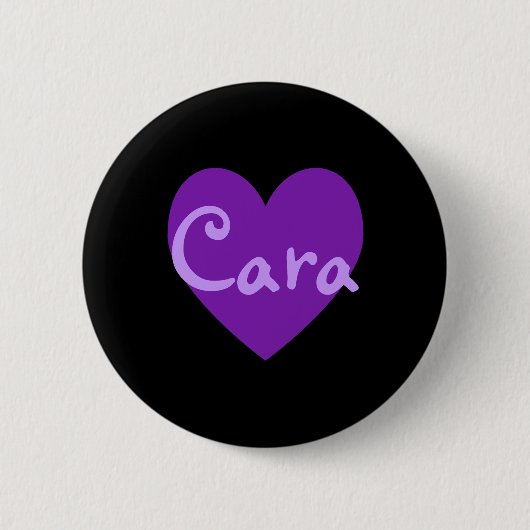 Cara Lila Button (Vorderseite)