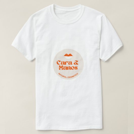 Cara & Manos Natural Cosmetics Aesth Basic T-Shirt (Design vorne)