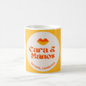 Cara & Manos Natural Cosmetics Orange L Mug, 11 oz Kaffeetasse (Mittel)