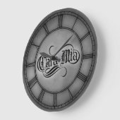 Cara Mia Große Wanduhr (Winkel)