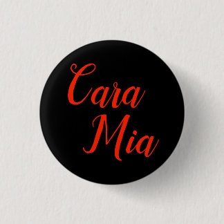 Cara Mia "mein Darling - Addams Familien-Knopf Button