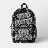 Cara Mia, Mon Cherie Bedruckter Rucksack (Vorderseite)