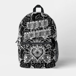 Cara Mia, Mon Cherie Bedruckter Rucksack