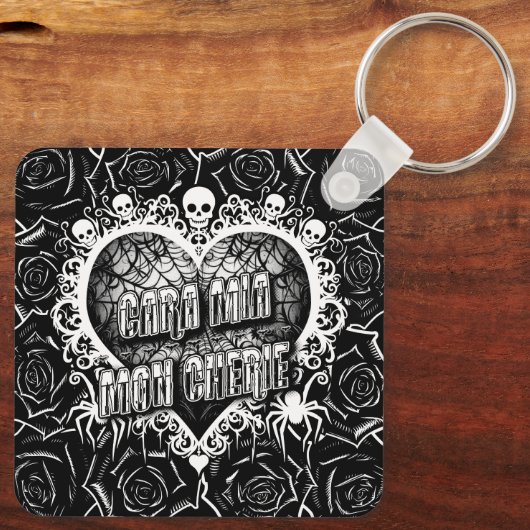 Cara Mia, Mon Cherie Schlüsselanhänger (Rückseite)