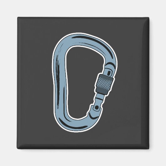 Carabiner Bergsteigen im Freien Magnet (Vorne)