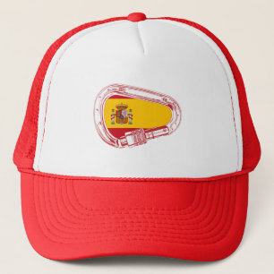 Carabiner-Flagge Spanien Truckerkappe