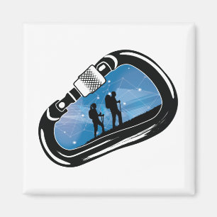 Carabiner Wandern Kletterparadies im Freien Magnet