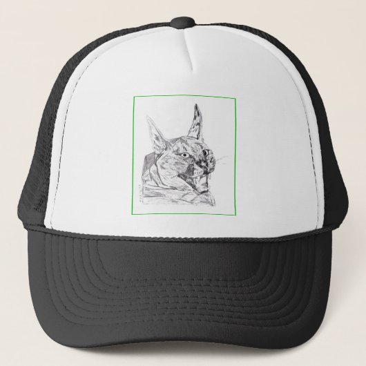 Caracal Trucker Hat Truckerkappe (Vorderseite)