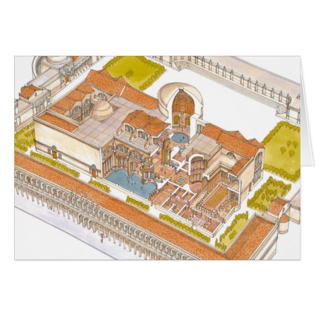 Caracalla Bäder Rom (Vorderseite (Horizontal))