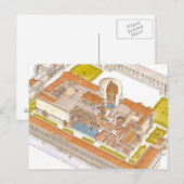 Caracalla bades Rome Postkarte (Vorne/Hinten)