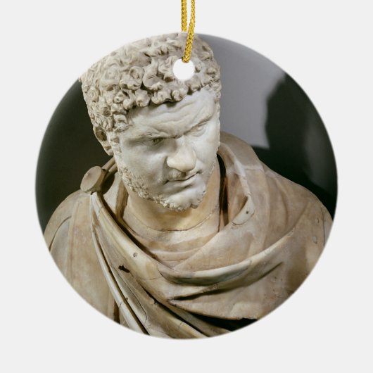 Caracalla, römischer Marmor cuirassed Fehlschlag, Keramikornament (Vorne)