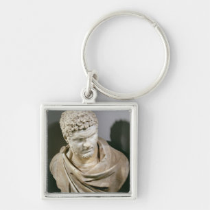 Caracalla, römischer Marmor cuirassed Fehlschlag, Schlüsselanhänger