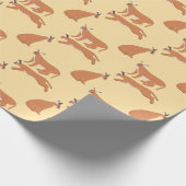 Caracals Geschenkpapier (Ecke)