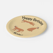 Caracals Pappteller (Schrägansicht)