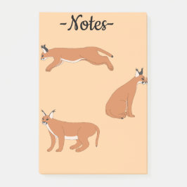 Caracals  post-it klebezettel