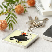 Caracara-Anzeige Schlüsselanhänger (Seite)