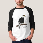 Caracara mit Haube Jersey T-Shirt (Vorderseite)