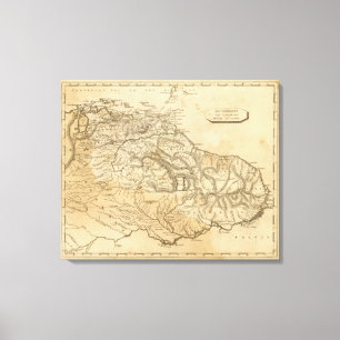 Caracas, Guayana Leinwanddruck