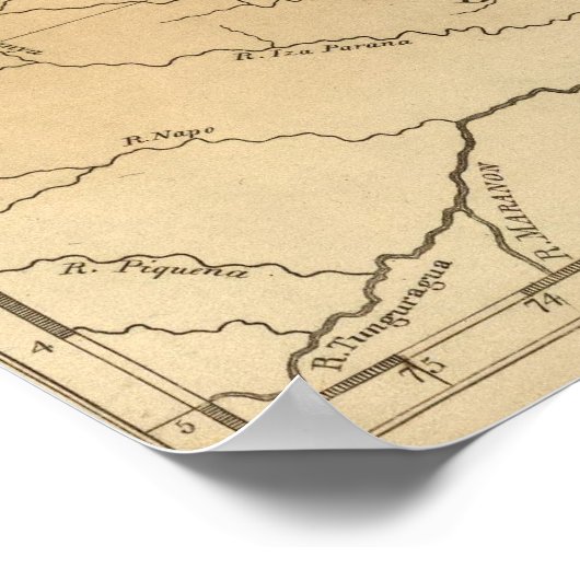 Caracas, Guyana Poster (Ecke)