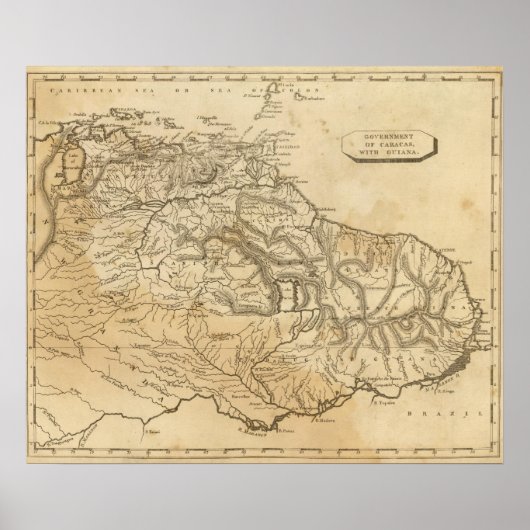 Caracas, Guyana Poster (Vorne)