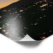 Caracas nachts fotodruck (Ecke)