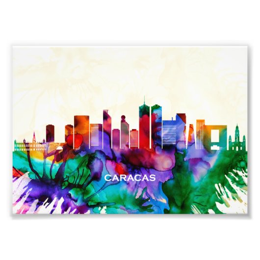 Caracas Skyline Fotodruck (Vorne)