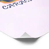 Caracas Skyline Poster (Ecke)