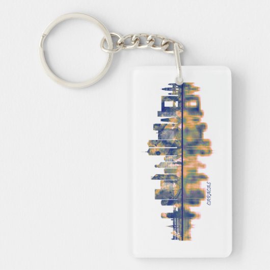 Caracas Skyline Schlüsselanhänger (Vorderseite)