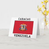 Caracas, Venezuela Karte (Gelbe Blume)