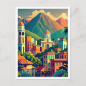 Caracas Venezuela Kunst, Dichtung und Musik Postkarte (Vorderseite)