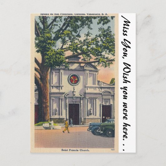 Caracas, Venezuela Postkarte (Vorderseite)