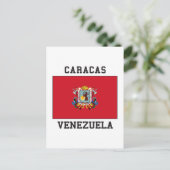 Caracas Venezuela Postkarte (Stehend Vorderseite)
