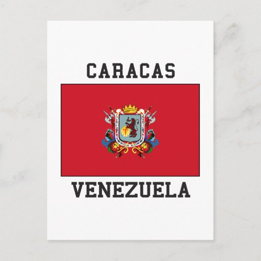 Caracas Venezuela Postkarte (Vorderseite)