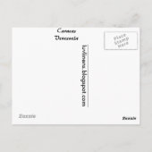 Caracas, Venezuela Postkarte (Rückseite)