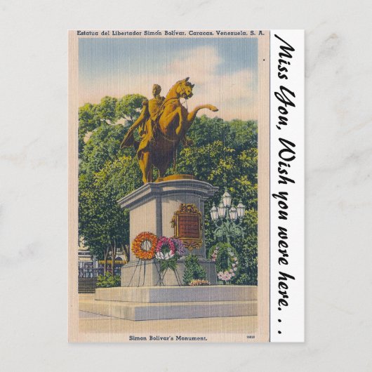 Caracas, Venezuela Postkarte (Vorderseite)