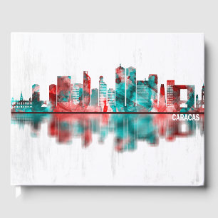 Caracas Venezuela Skyline Gästebuch