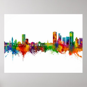Caracas Venezuela Skyline Poster
