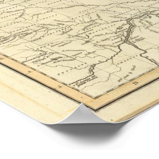 Caraccas, Guyana Poster (Ecke)