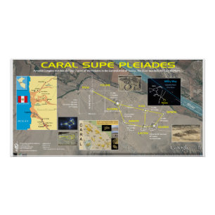 Caral Supe Pleiades Poster